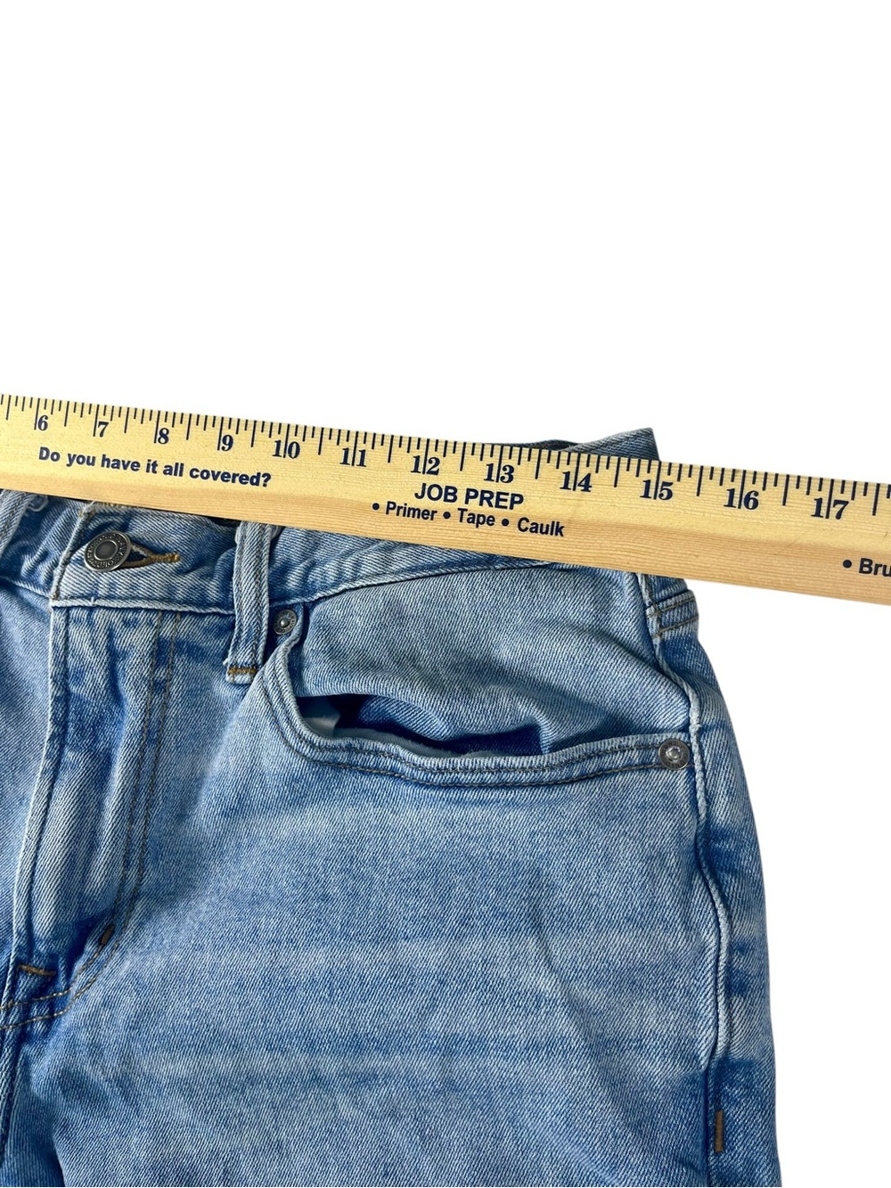 Light Blue Women's Straight Leg Jeans from Old Navy sku 146 - Picture 5 of 9